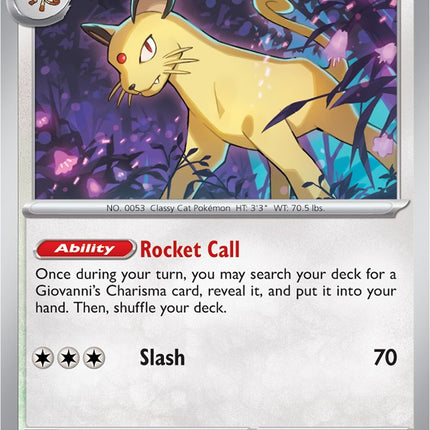 Persian (053/165) [Scarlet & Violet 151]