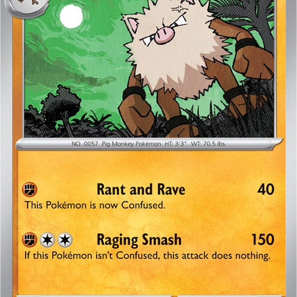 Primeape (057/165) [Scarlet & Violet 151]