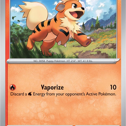 Growlithe (058/165) [Scarlet & Violet 151]