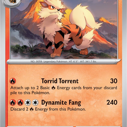 Arcanine (059/165) [Scarlet & Violet 151]