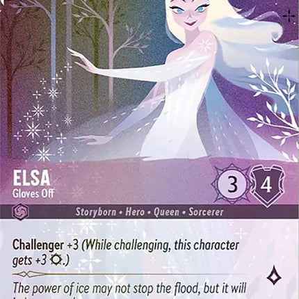 Elsa - Gloves Off (Enchanted) (19) [Disney100 Promos]