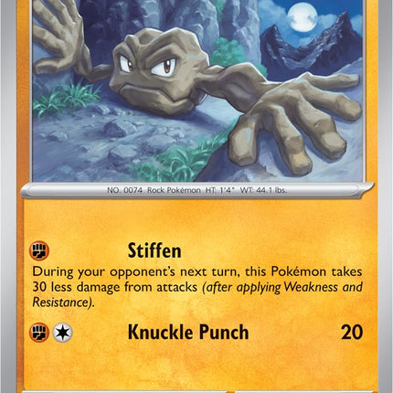 Geodude (074/165) [Scarlet & Violet 151]