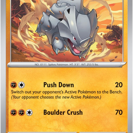 Rhyhorn (111/165) [Scarlet & Violet 151]