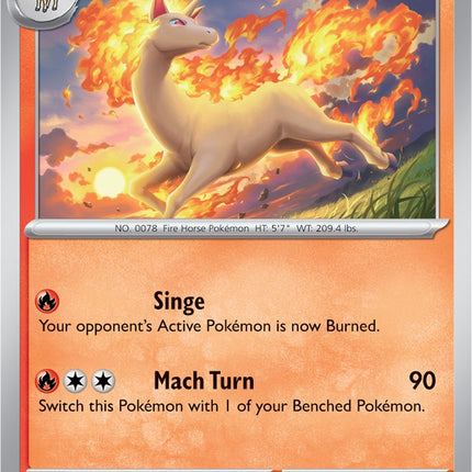 Rapidash (078/165) [Scarlet & Violet 151]