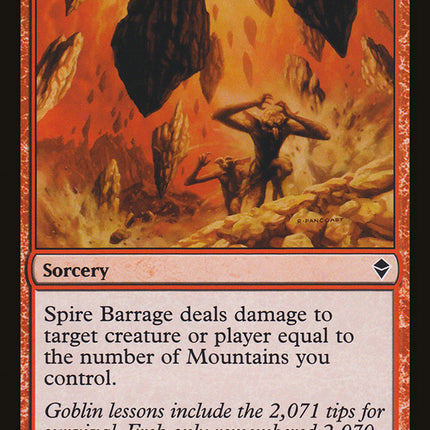 Spire Barrage [Zendikar]