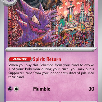 Haunter (093/165) [Scarlet & Violet 151]