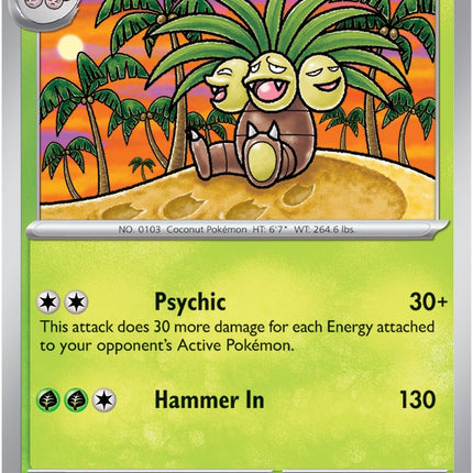 Exeggutor (103/165) [Scarlet & Violet 151]