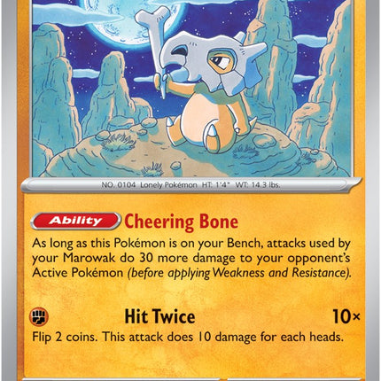 Cubone (104/165) [Scarlet & Violet 151]