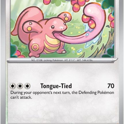 Lickitung (108/165) [Scarlet & Violet 151]