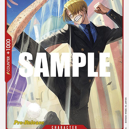 Sanji [Kingdoms of Intrigue Pre-Release Cards]