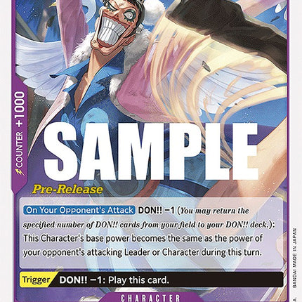 Mr.2.Bon.Kurei(Bentham) [Kingdoms of Intrigue Pre-Release Cards]