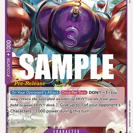 Mr.3(Galdino) [Kingdoms of Intrigue Pre-Release Cards]
