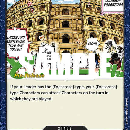 Corrida Coliseum [Kingdoms of Intrigue Pre-Release Cards]