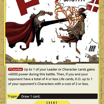 Diable Jambe Joue Shot [Kingdoms of Intrigue Pre-Release Cards]
