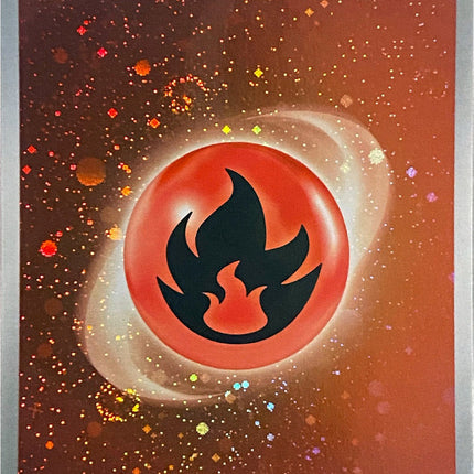 Basic Fire Energy (002) (Cosmos Holo) [Scarlet & Violet: Base Set]