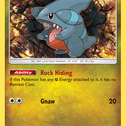 Gible (97/156) [Sun & Moon: Ultra Prism]