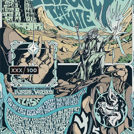 Gandalf the White (Borderless Poster) (Serialized) [The Lord of the Rings: Tales of Middle-Earth]