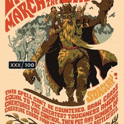 Last March of the Ents (Borderless Poster) (Serialized) [The Lord of the Rings: Tales of Middle-Earth]