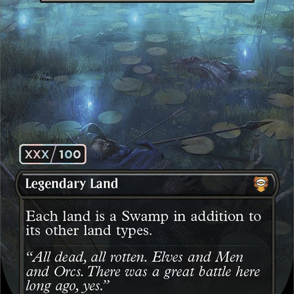 The Dead Marshes - Urborg, Tomb of Yawgmoth (Serialized) [The Lord of the Rings: Tales of Middle-Earth Commander]