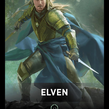 Elven Theme Card [The Lord of the Rings: Tales of Middle-Earth]