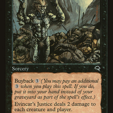 Evincar's Justice [Tempest]