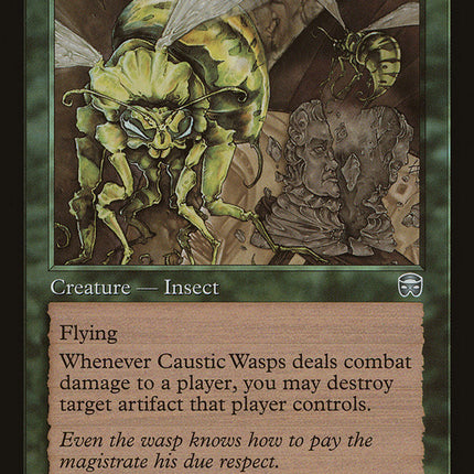 Caustic Wasps [Mercadian Masques]