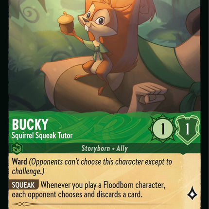 Bucky - Squirrel Squeak Tutor (15) [Promo Cards]