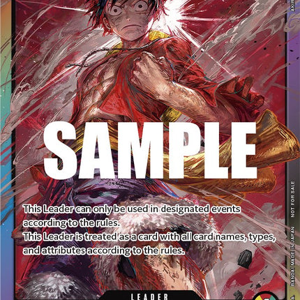 Monkey.D.Luffy (Leader Pack) (Sealed Battle 2023 Vol. 1) [One Piece Promotion Cards]
