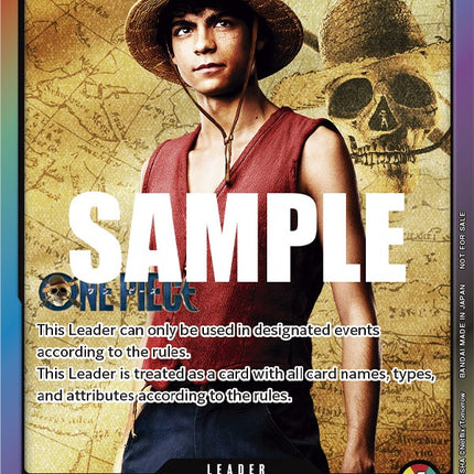Monkey.D.Luffy (Leader Pack - Live Action) (Sealed Battle 2023 Vol. 1) [One Piece Promotion Cards]