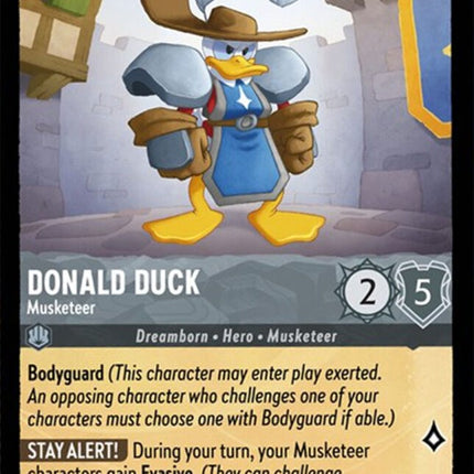 Donald Duck - Musketeer (13/P1) [Promo Cards]