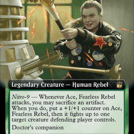 Ace, Fearless Rebel (Extended Art) (Surge Foil) [Doctor Who]