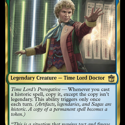 The Sixth Doctor (Surge Foil) [Doctor Who]
