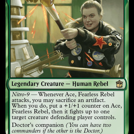 Ace, Fearless Rebel (Surge Foil) [Doctor Who]