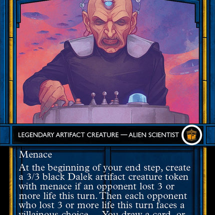 Davros, Dalek Creator (Showcase) (Surge Foil) [Doctor Who]