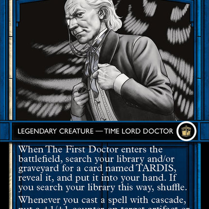 The First Doctor (Showcase) (Surge Foil) [Doctor Who]