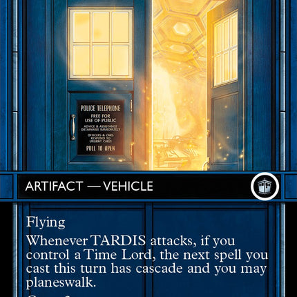 TARDIS (Showcase) (Surge Foil) [Doctor Who]