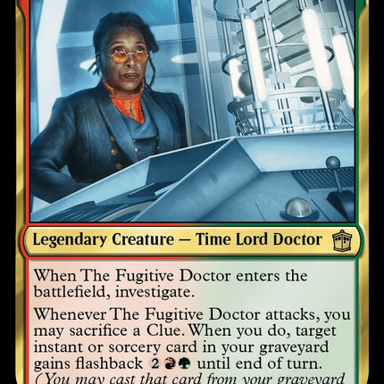 The Fugitive Doctor (Surge Foil) [Doctor Who]