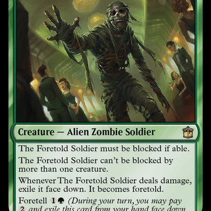 The Foretold Soldier (Surge Foil) [Doctor Who]