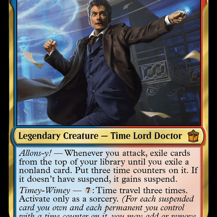 The Tenth Doctor (Surge Foil) [Doctor Who]