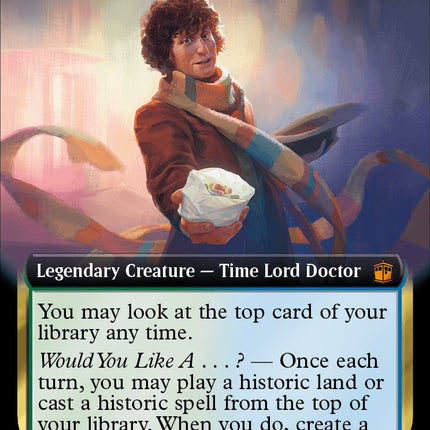 The Fourth Doctor (Extended Art) (Surge Foil) [Doctor Who]