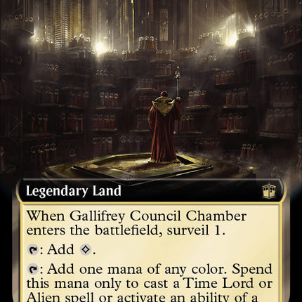 Gallifrey Council Chamber (Extended Art) (Surge Foil) [Doctor Who]