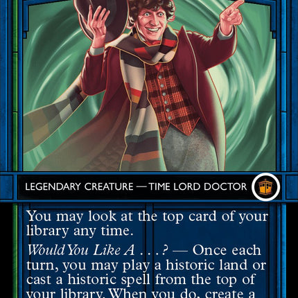 The Fourth Doctor (Showcase) (Surge Foil) [Doctor Who]