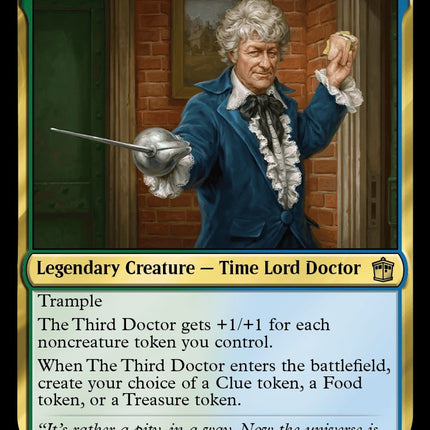 The Third Doctor (Surge Foil) [Doctor Who]