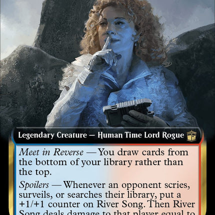 River Song (Extended Art) (Surge Foil) [Doctor Who]