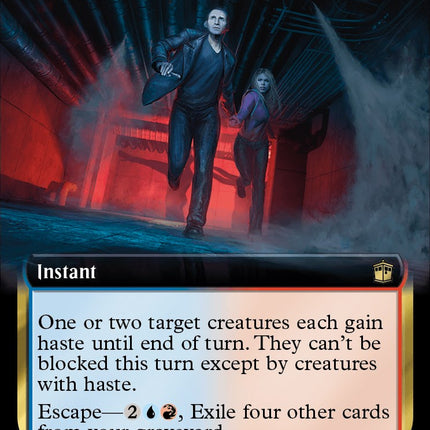Run for Your Life (Extended Art) (Surge Foil) [Doctor Who]