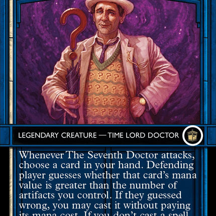 The Seventh Doctor (Showcase) (Surge Foil) [Doctor Who]