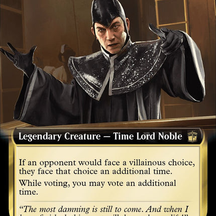 The Valeyard (Extended Art) (Surge Foil) [Doctor Who]