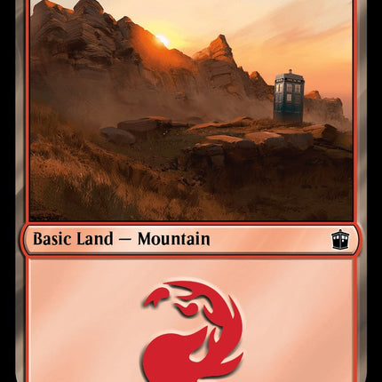 Mountain (1162) (Surge Foil) [Doctor Who]