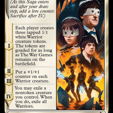 The War Games (Surge Foil) [Doctor Who]