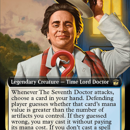 The Seventh Doctor (Extended Art) (Surge Foil) [Doctor Who]